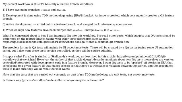 Software Engineering: A Git workflow where QA tests are integrated into JIRA issues смотреть онлайн
