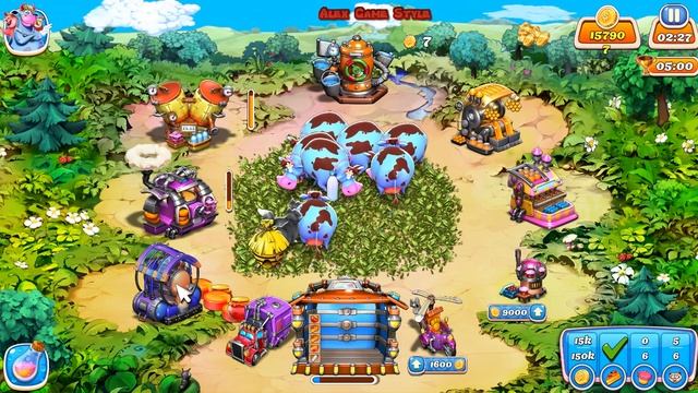 Farm Frenzy Hurricane Season Level 55 only GOLD Веселая ферма Сезон Ураганов Уровень 55 Золото смотреть онлайн