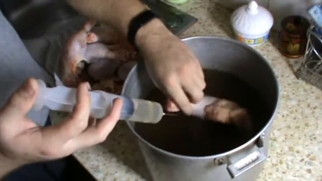 Окорочок куриный варено-копченый. (технология) смотреть онлайн