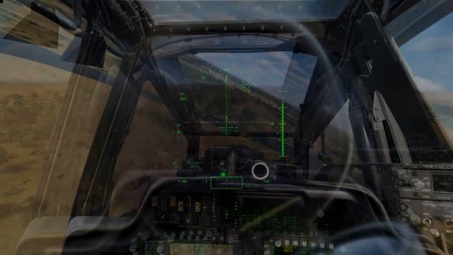 DCS World: AH-64D Apache Longbow - Быстрый взгляд на систему прицеливания и указания IHADSS смотреть онлайн