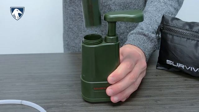 Survivor Filter Pro Portable Water Filter Pump | How To Use смотреть онлайн