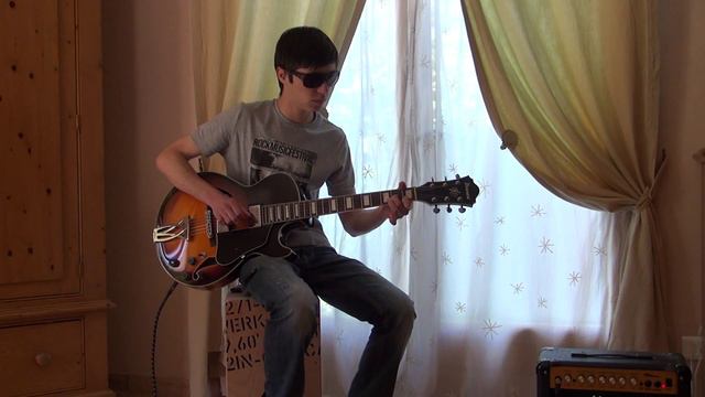 Creedence Clearwater Revival - Fortunate Son Cover (Ibanez AG-75 BS) смотреть онлайн