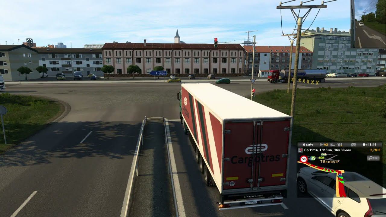 Euro Truck Simulator 2  - Грузоперевозки/контракты (18+)