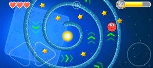 Красный шарик в невесомости. Red ball 4. Уровни 55-57