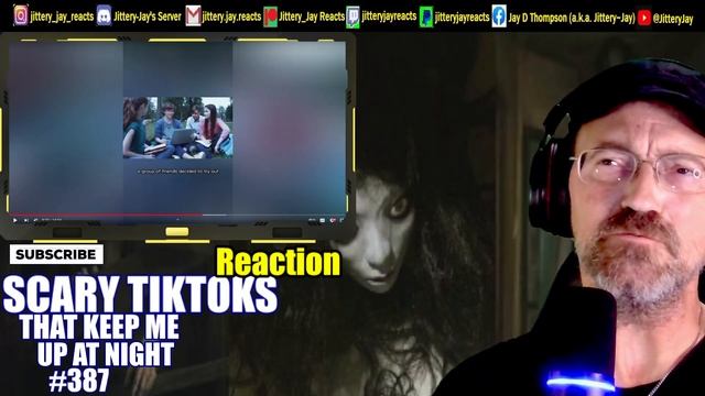 Scary TikToks That Keep Me Up At Night V. 387 - Reaction {JitteryJay} смотреть онлайн