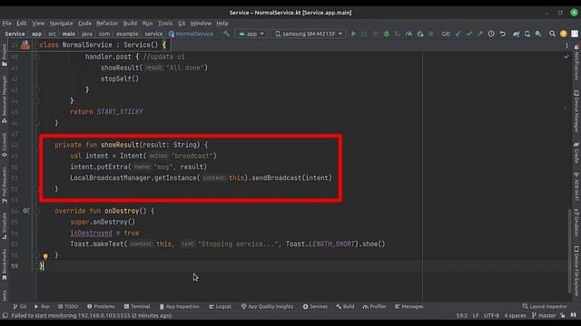? ANDROID - ? SERVICE IN KOTLIN ANDROID ~ BACKGROUND THREAD ~ POST UPDATES ON UI || ? KOTLIN смотреть онлайн