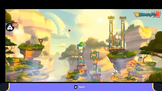 English Angry Birds 2 : 👍 Good stream | Playing Solo | Streaming with Turnip смотреть онлайн