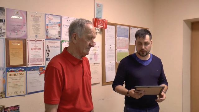 Волейбол. Поздравление Юрия Георгиевича Беляева от спортивной школы смотреть онлайн