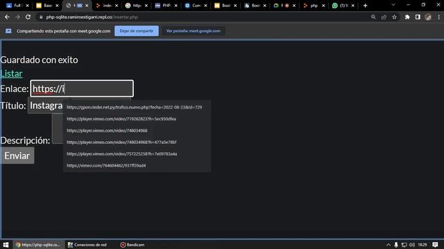 Bases de Datos con PDO y Sqlite смотреть онлайн