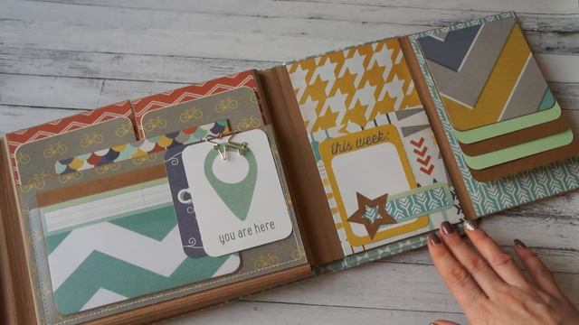 Скрапбукинг. Фотопапка в мягкой обложке. Travel book. Gatefold photo folio. смотреть онлайн