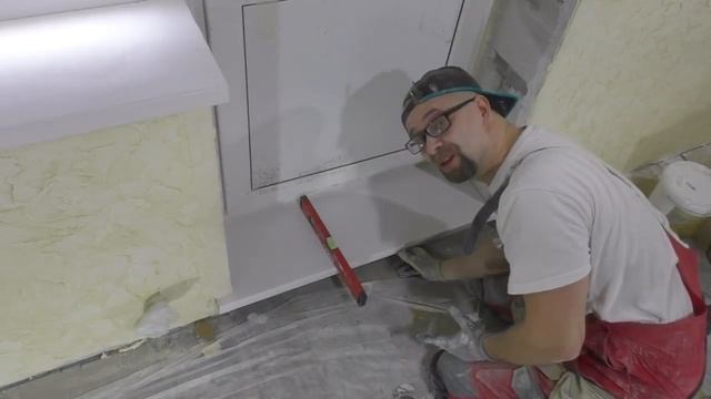 Подоконник и откосы своими руками