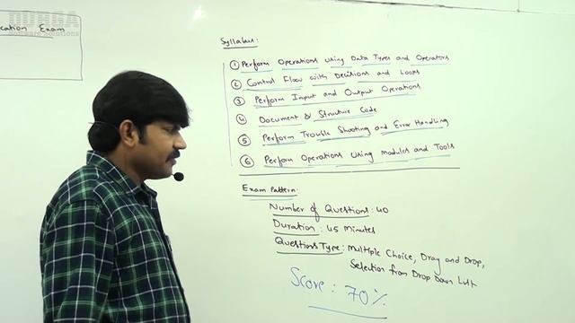 Microsoft Python Certification (98-381) Information by DURGA смотреть онлайн