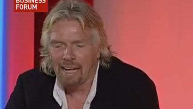 Richard Branson speaking at the London Business Forum in 2008 смотреть онлайн