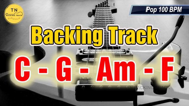 Backing Track C Major | C G Am F | Guitar Backing Track смотреть онлайн