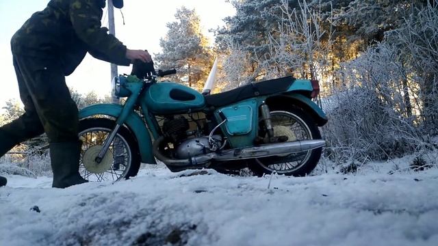 ?Запуск ИЖа в мороз -25? смотреть онлайн
