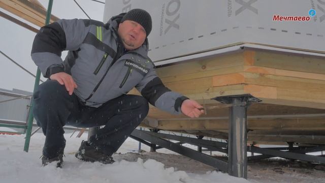 Усиление свайного фундамента. Обвязка винтовых свай без ошибок. Правильный свайно-винтовой фундамен смотреть онлайн