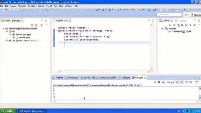 Java Programmierung #7 Zufallszahlen/Random смотреть онлайн