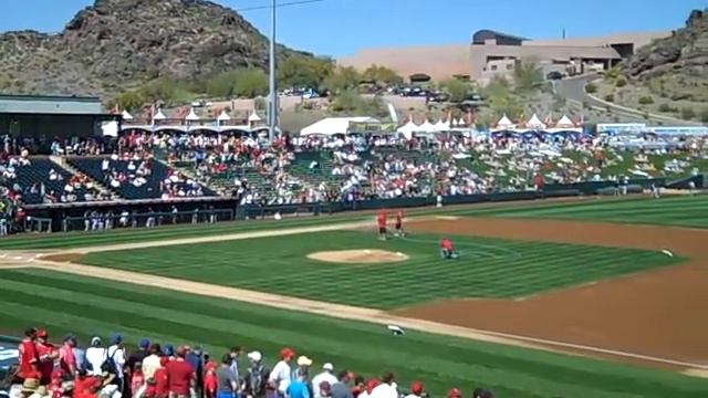 Tempe Diablo Stadium- spring home of the Anaheim Angels смотреть онлайн