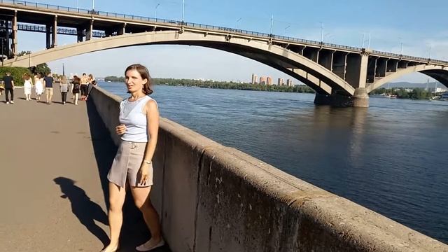 Коммунальный мост в Красноярске смотреть онлайн