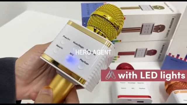 V7 Microphone Bluetooth Speaker by Hero Agent (PUSAT BORONG HERO) смотреть онлайн