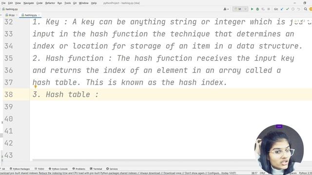 DSA : Hashing in data structures using python | lecture : 52 | DSA-in-Depth смотреть онлайн