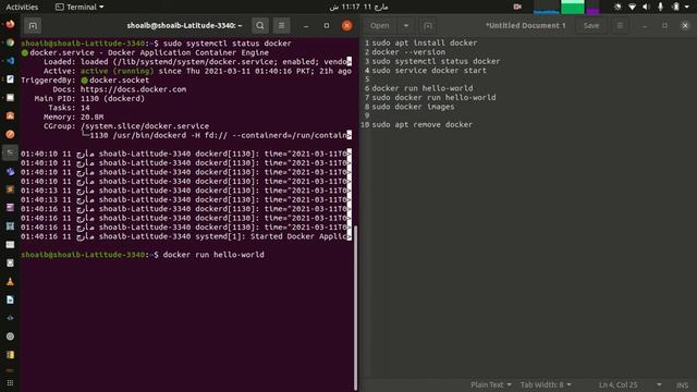 What is Dockers | How To Install Dockers On Linux Ubuntu 20.04 | Blockchain Learning смотреть онлайн