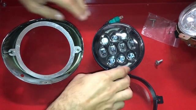 Honda VTX LED Headlight Upgrade