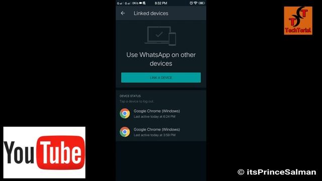 WhatsApp Linked to Another Device How to Check | Where is WhatsApp Web Option | TechTorial смотреть онлайн