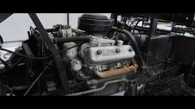 МАЗ 5334 ОБЗОР ПОДЬЕМНОГО КРАНА.mp4 смотреть онлайн