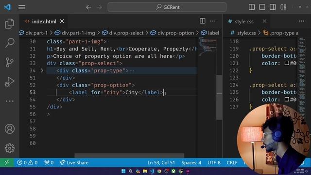 Complete Modern Website Using Only HTML and CSS with Responsive | Part - 1 смотреть онлайн