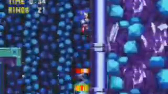 S&K - Giant Rings Locations with Sonic - Lava Reef Act 1 and 2 смотреть онлайн
