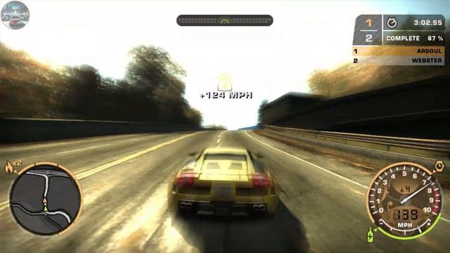 #5 WEBSTER - Chevrolet Corvette C6 - NFS MOST WANTED - 4K смотреть онлайн