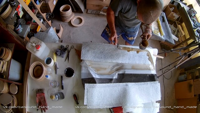 Изготовление подиумов своими руками 2. Изготавливаем основание накладки. Пропитка смолой. смотреть онлайн