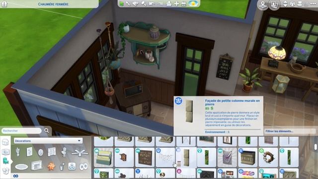 (Fr) Sims 4 - Petite Chaumière Fermière смотреть онлайн