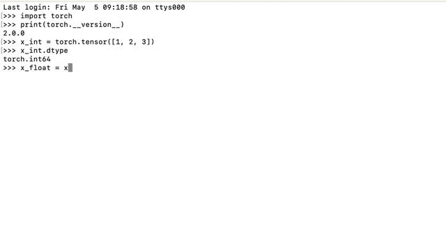 Tensor To Float: Convert a PyTorch Tensor To A Floating Number Data Type смотреть онлайн