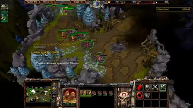 Warcraft 3 - Tides of Darkness - The Lost Chapter II: The Hinterlands Ploy (Hard) смотреть онлайн