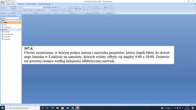 Loty pasażerskie - Zbiór zadań CKE zadanie 107. Matura z informatyki w zakresie rozszerzonym смотреть онлайн