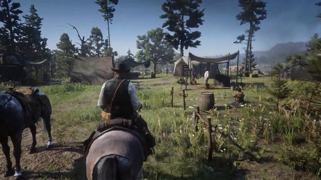РЫБАЛКА УДАЛАСЬ - Прохождение Red Dead Redemption 2 #6 смотреть онлайн