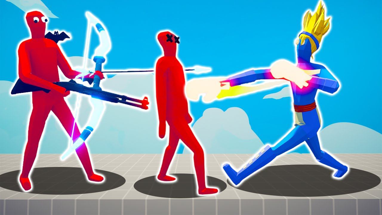 SUPER BOXER TEAM vs RANDOM WEAPON TEAM | TABS - Totally Accurate Battle Simulator смотреть онлайн