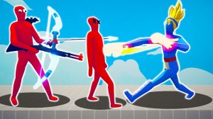 SUPER BOXER TEAM vs RANDOM WEAPON TEAM | TABS - Totally Accurate Battle Simulator