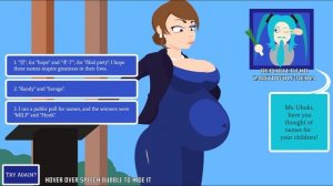 Umi Ubuki "Baby Boom" Pregnancy Expansion Animation