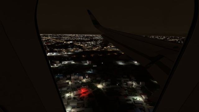 Uzbekistan Airways Beautiful Night Landing In Tashkent Airbus A320 Neo