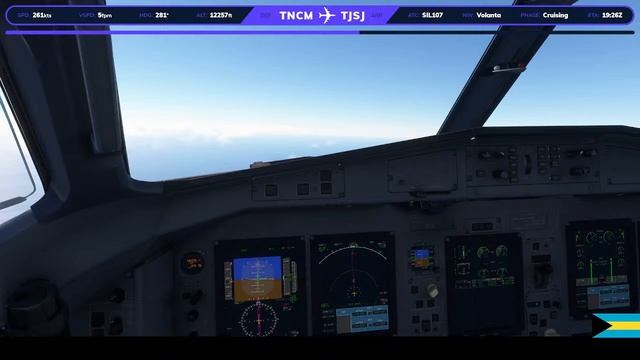 MSFS Live | San Juan - Sint Maarten - San Juan - St-Kitts - San Juan | AT76 | Silver Airways OPS смотреть онлайн