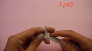 Шапка из ангоры английской резинкой