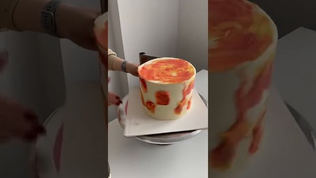 Процесс приготовления | торт Among us смотреть онлайн