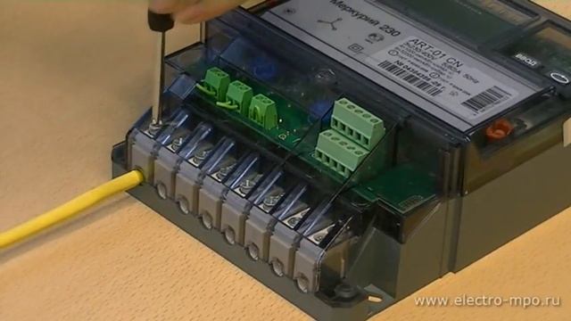 Подключение трехфазного электросчетчика