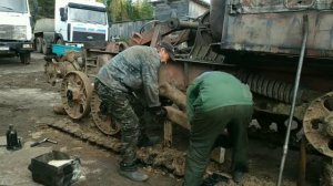 Разбор ходовой на ТДТ 55