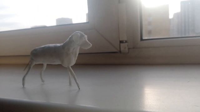 процесс лепки лабрадора | леплю собаку из полимерной глины | самолеп лабрадора смотреть онлайн