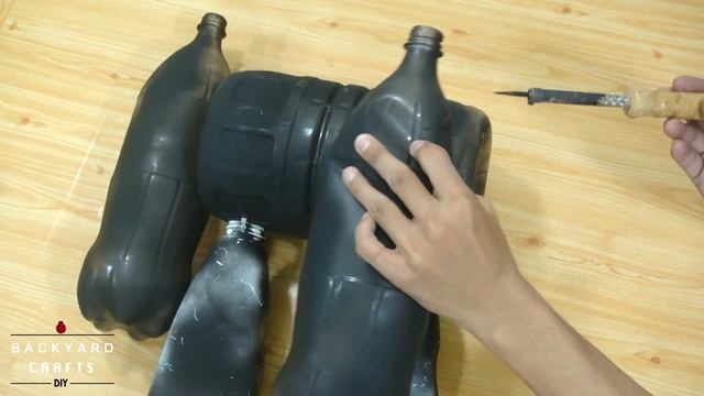 DIY Robot Toy for kids #9 | Plastic bottle Art смотреть онлайн