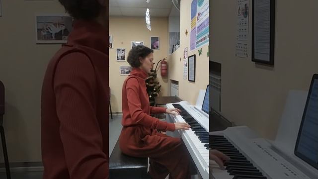 ❄"Щедрик" М.Леонтовича (аранжування М.Кравчук)🌲🎹 виконує Анастасія Шевель смотреть онлайн